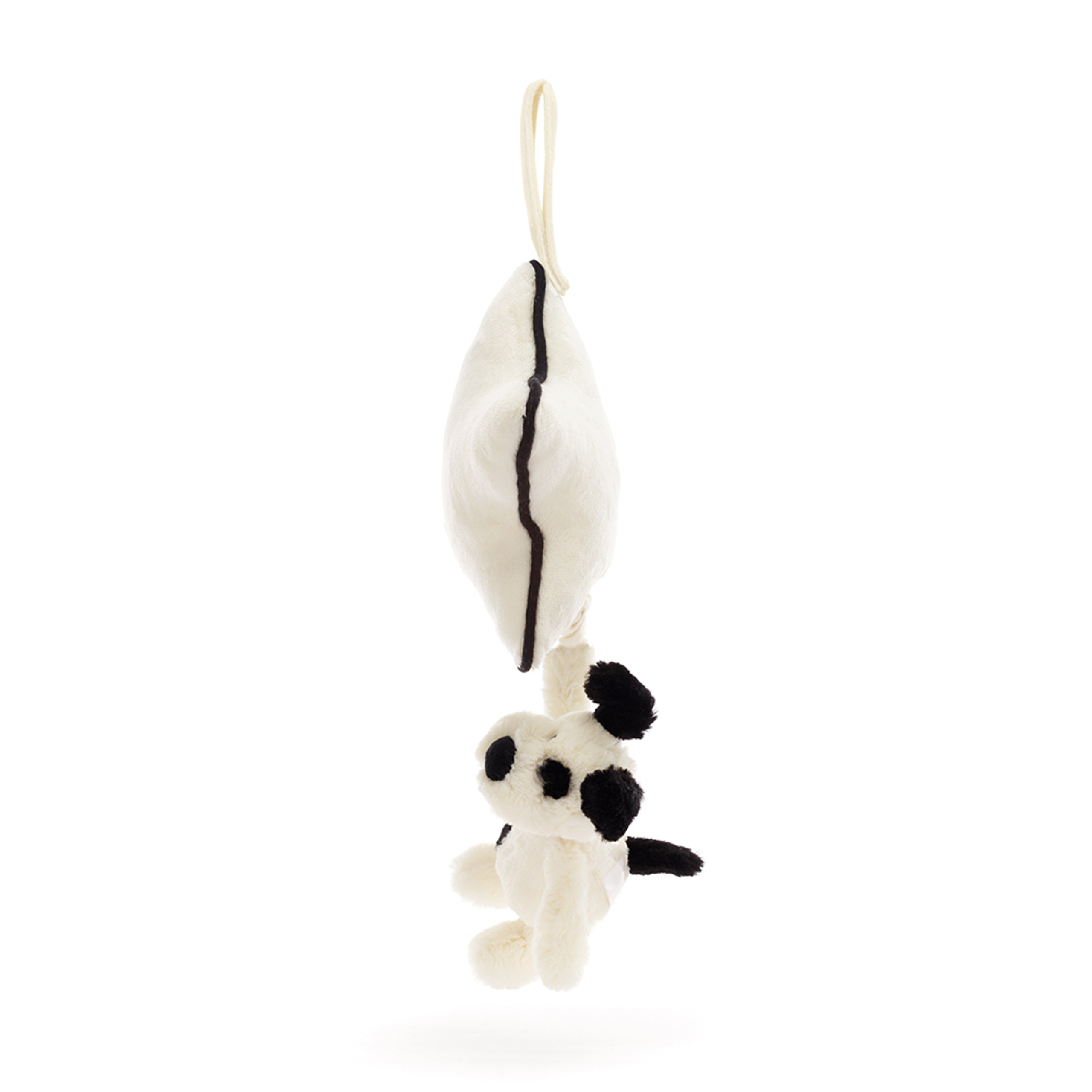 Bashful Black & Cream Puppy Musical Pull - Image 3