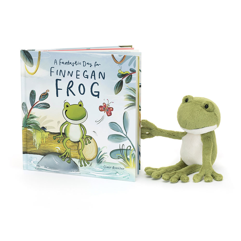 A Fantastic Day for Finnegan Frog Book & Finnegan Frog